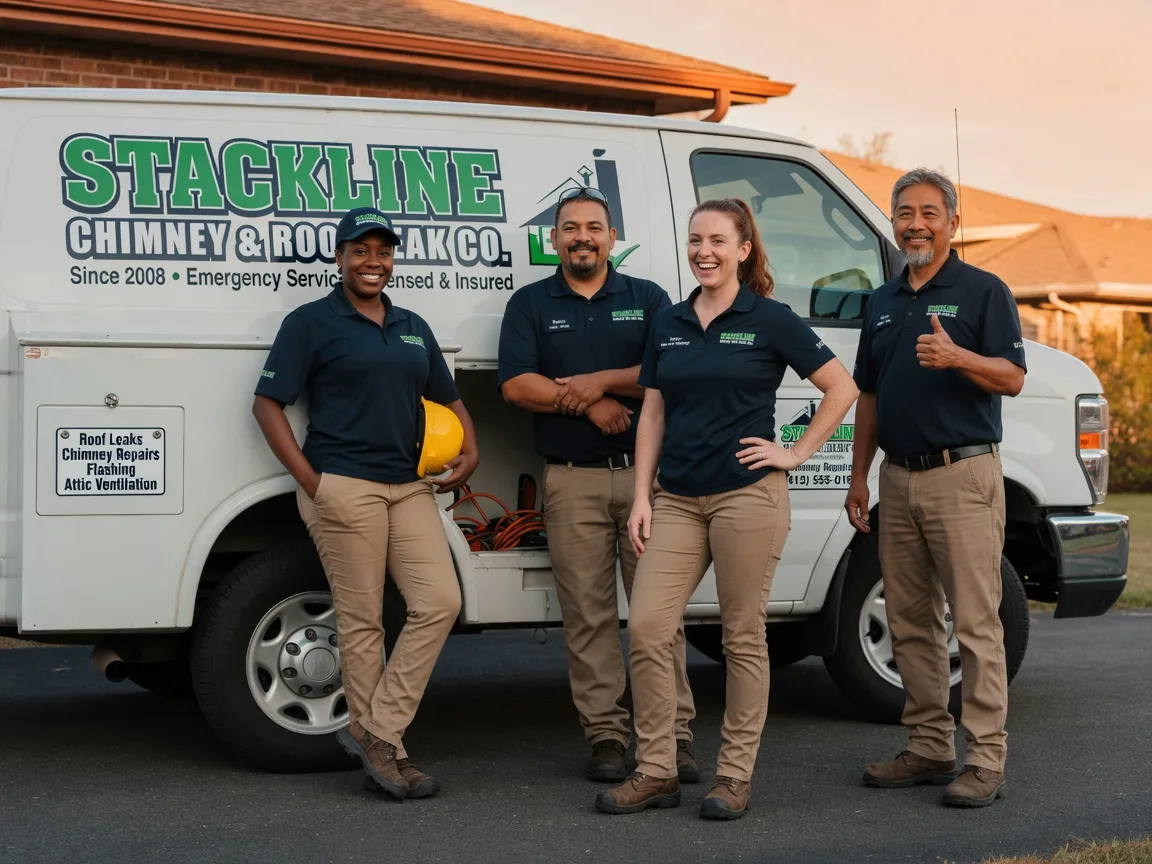 Chimney flashing repair company in Coleman, MI